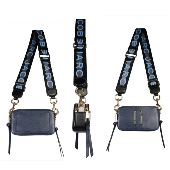 MARC JACOB SNAPSHOT CROSSBODY BAG 💯 AUTHENTIC SAFFIANO LEATHER Original Strap - Picture 5 of 16